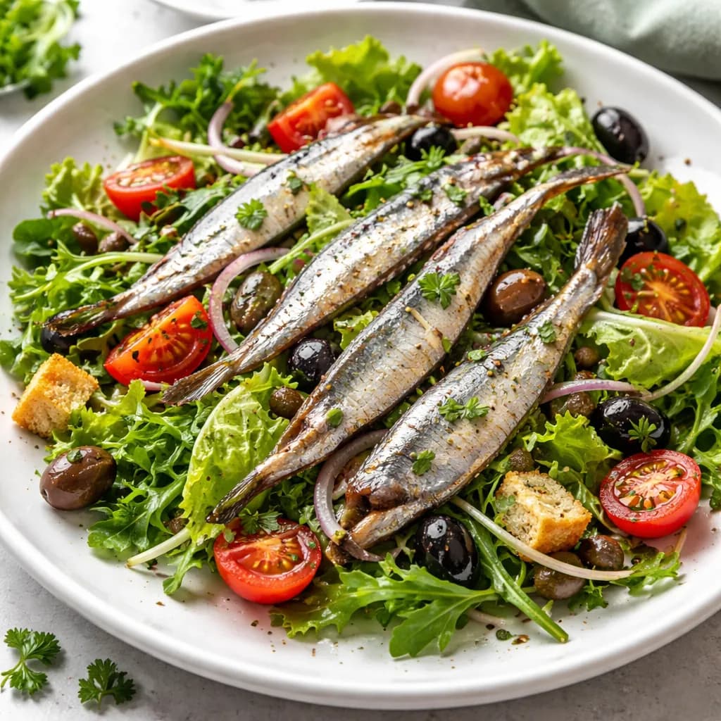 Anchovy salad
